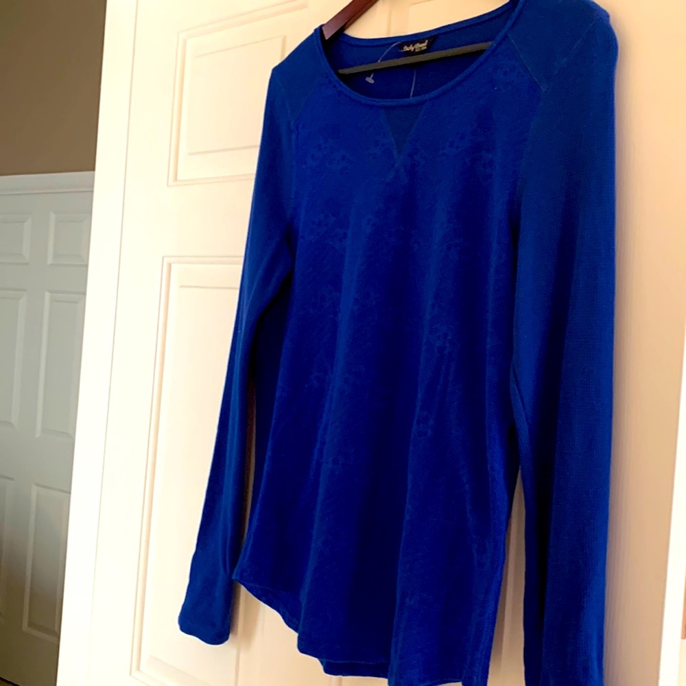 Lucky Brand blue sweater